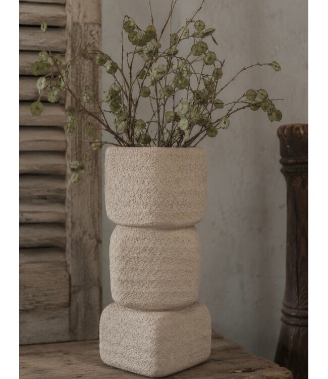 Countryfield Vaas vk Sally S taupe-15,5x15,5x27,5CM