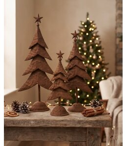 Metalen kerstboom rudolf  24.1*12.1*55.9CM - grootste per stuk