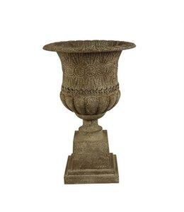 Countryfield Bloempot op voet Ruben S roest-31,5x31,5x49,5CM