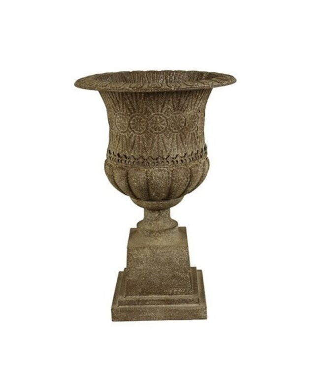 Countryfield Bloempot op voet Ruben S roest-31,5x31,5x49,5CM