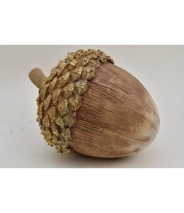 Eikel bruin goud17x12x12 cm