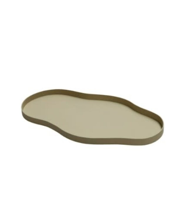 Dienblad Bauru S beige L44 x B25 x H2 cm