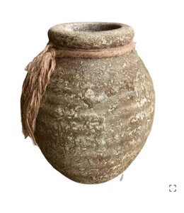 Vase mediteran rope D18H24cm
