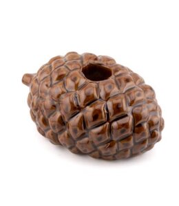 Kaarsenstandaard dennenappel Nux - 12x9x6cm