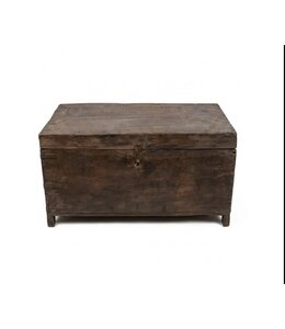 Oud Indische bewaarkist - 75 × 45 × 40 cm