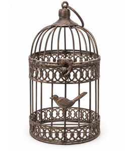 Countryfield # Vogelkooi ro Olof roest - kleinste - L15B15H28CM - per stuk