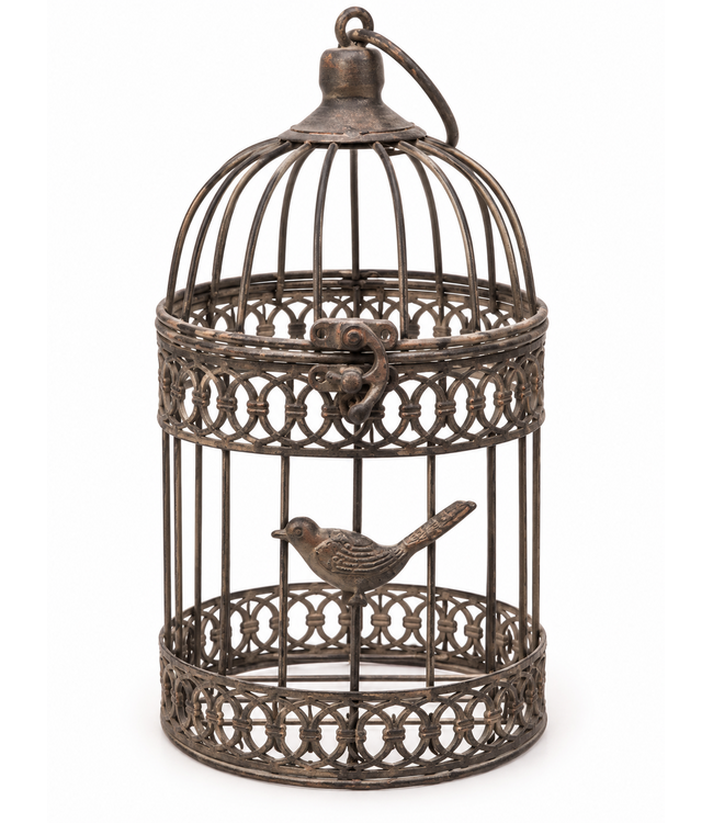 Countryfield @ Vogelkooi ro Olof roest - kleinste - L15B15H28CM - per stuk