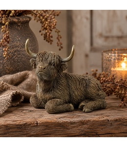 Countryfield @ Schotse hooglander liggend Ulla M bruin-L26B13H20CM