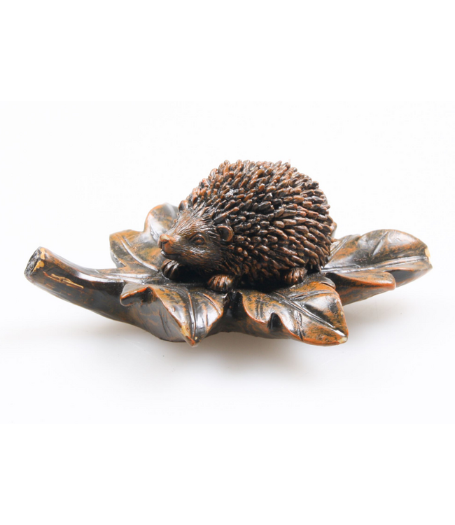 @ EGEL O/BLAD BRONZE-ANTIEK L10 CM - POLY