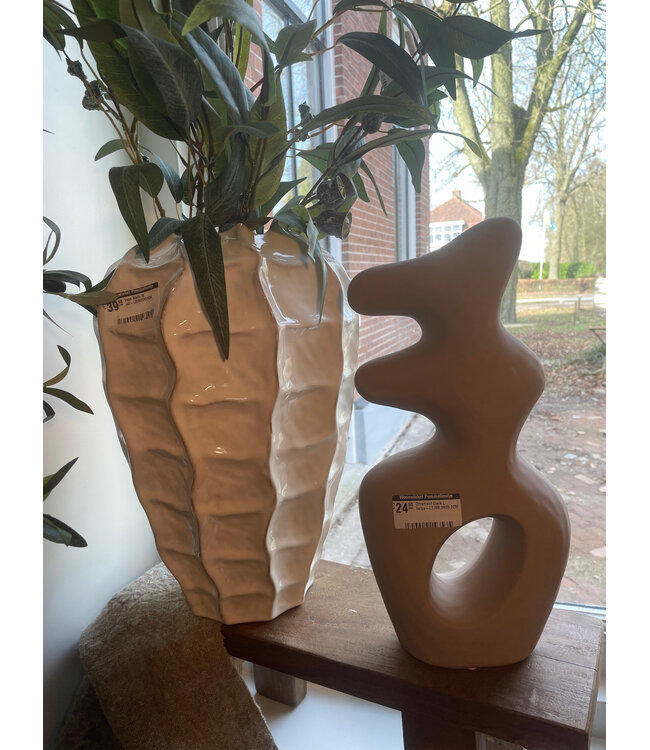 Countryfield @ Wordt niet verzonden - Ornament Clark L beige-L17B8,3H35,2CM