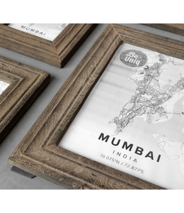 @ wordt niet verzonden - Fotolijst Mumbai M | Japan finish - Afmeting ca. (HxBxD) 27x23x2 cm