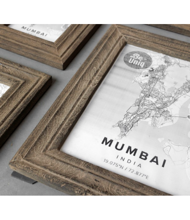 @ wordt niet verzonden - Fotolijst Mumbai M | Japan finish - Afmeting ca. (HxBxD) 27x23x2 cm