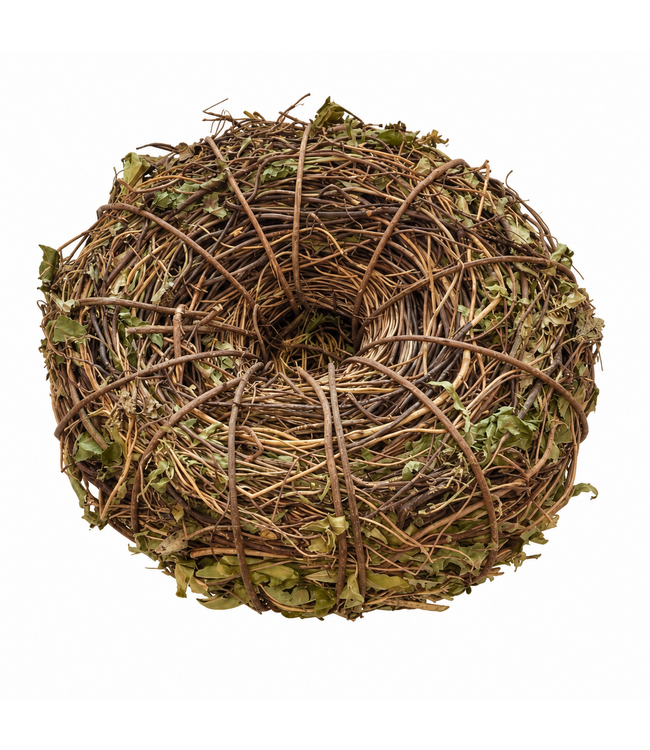 Hop krans d40 h15cm natural