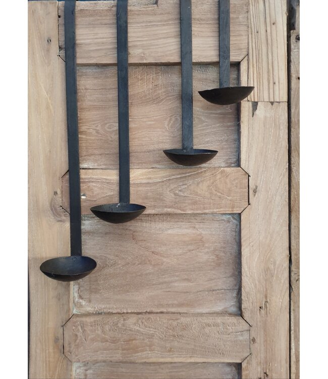@ Metalen hanglepel - lepel - 8 x 8 x 21 cm