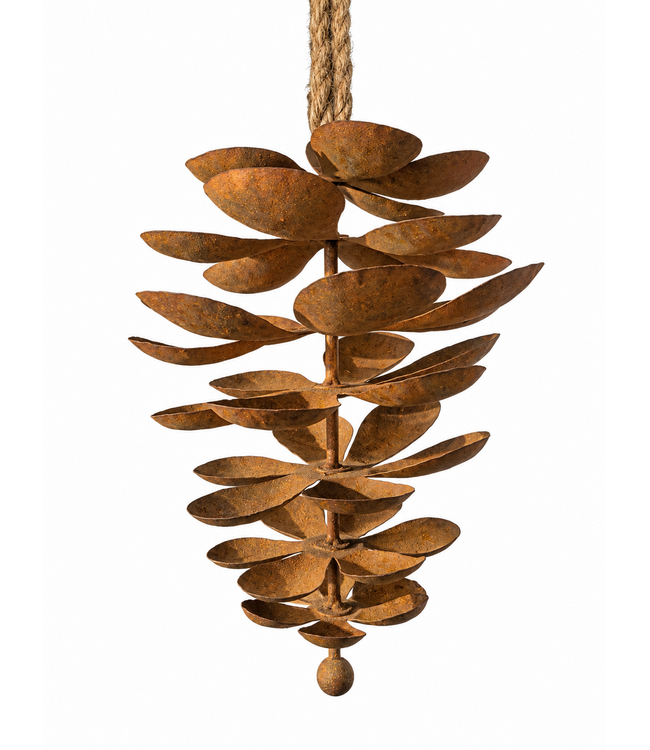 @ Dennenappel roest hanger - ca. 17 x 22