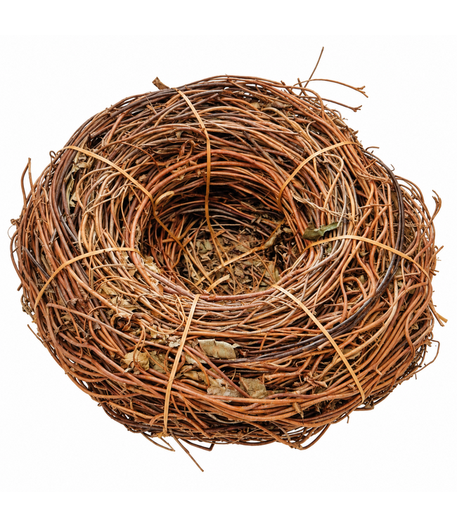 Hop krans d35 h15cm natural
