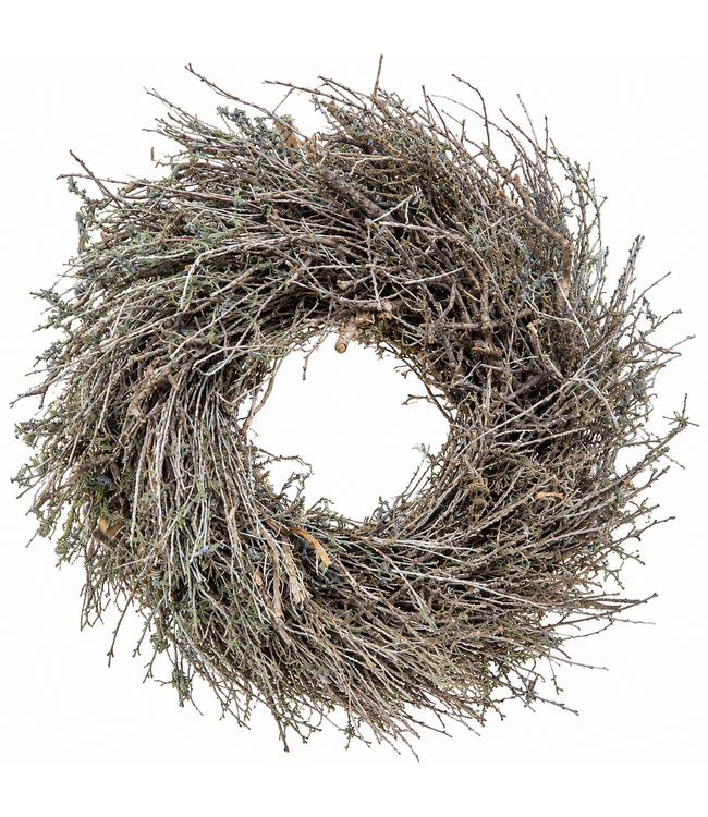 Krans grey herb twig 40 cm