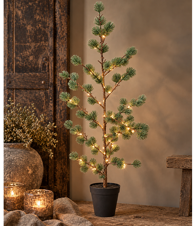 Larix boompje met verlichting