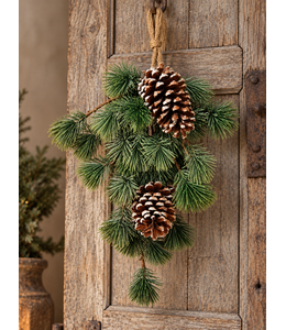 Countryfield Festoen Pinus parviflora S grijsgroen-43,18x30,48x13,97CM