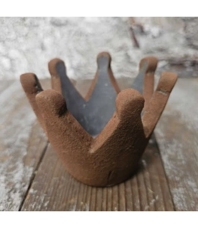 Pors kroon aardewerk 10x8cm