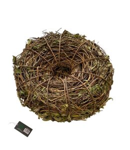@ Hop krans d40 h15cm natural