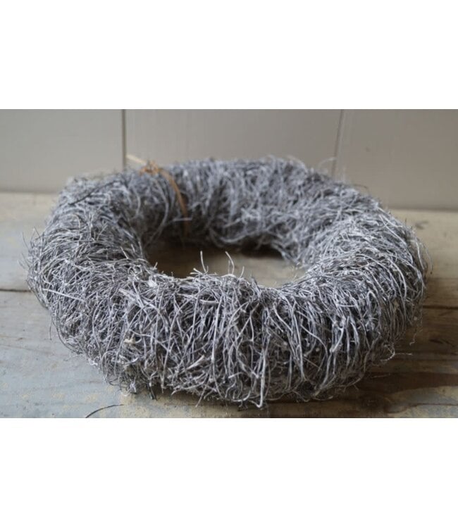 Salimkrans - 25 x 6,5 cm - white-wash