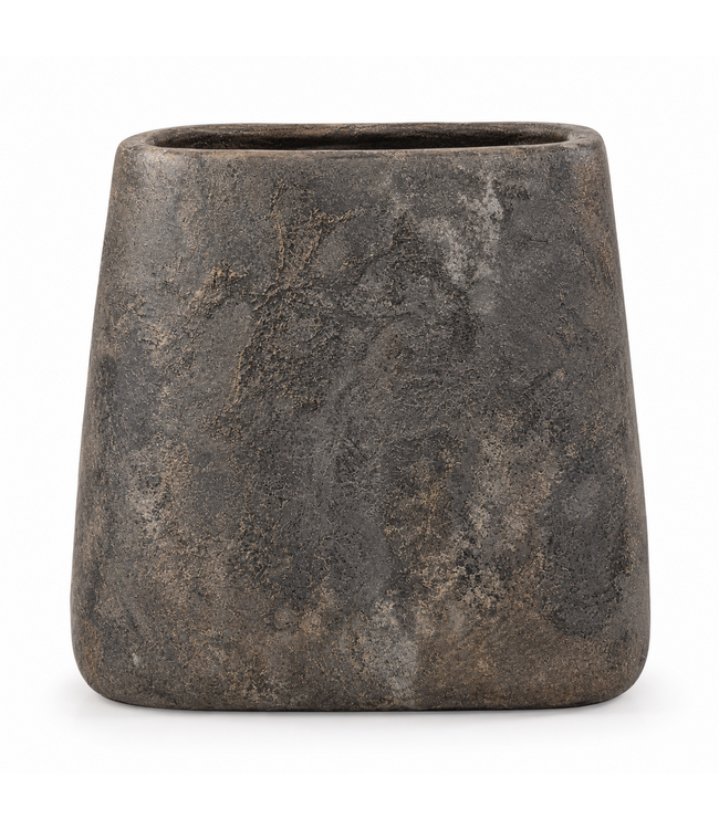 Aardewerk vaas - ca. 35 x 16 x 31cm brown