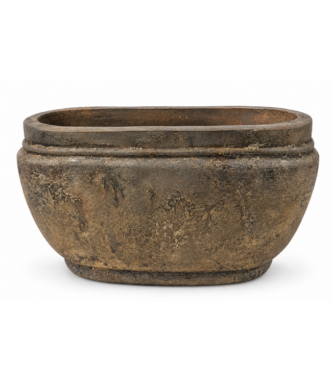 Aardewerk pot - ca 45 x 20 x 25 cm brown