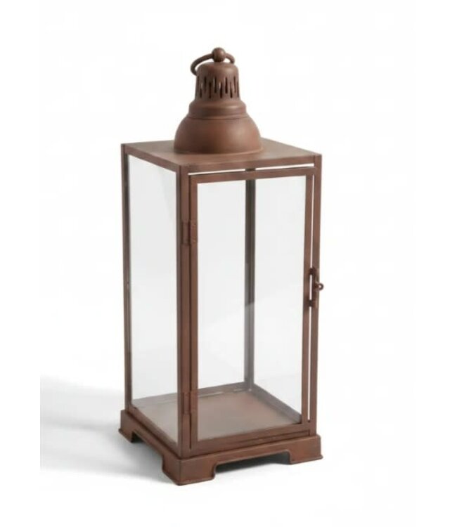 Metalen windlicht 24.8*24.8*62.2CM