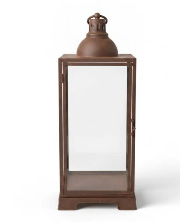 Metalen windlicht 29.8*29.8*76.22CM