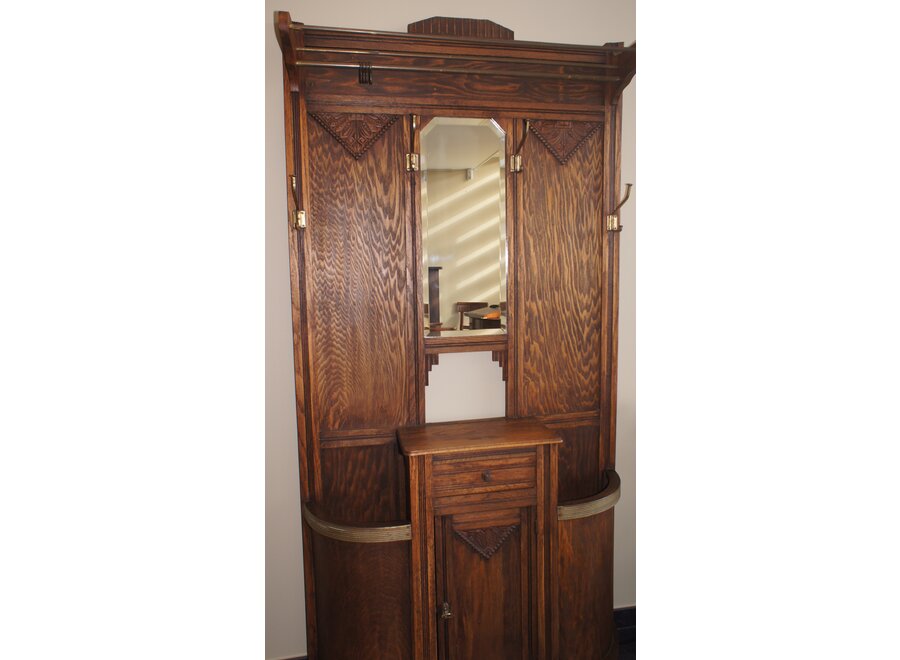 Vestière in a thin layer of wood, specific to the period