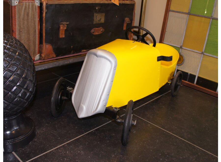 Vintage retro pedal car