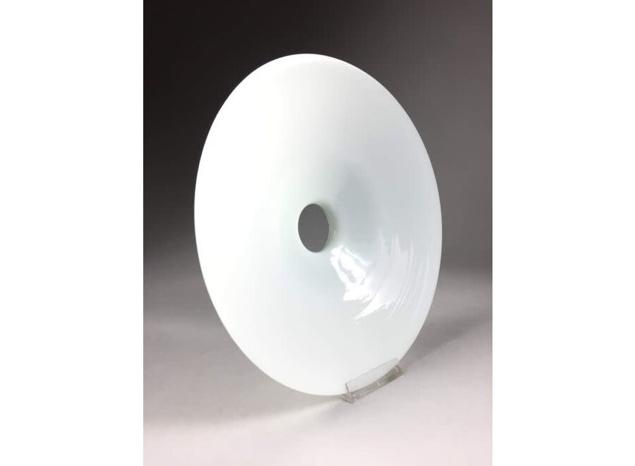 French hand-blown lampshade.