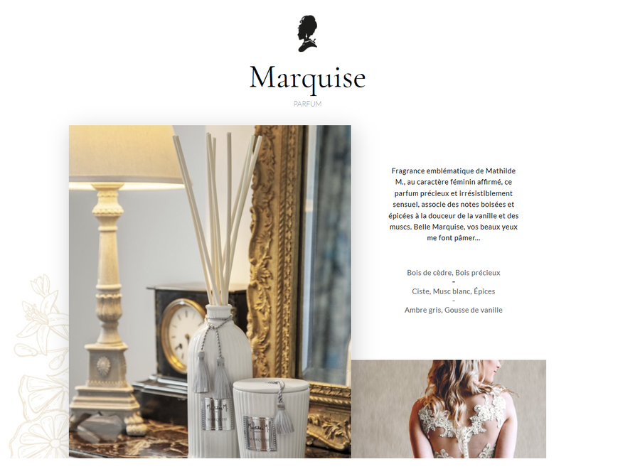 "Mathilde M" badbruistablet - Marquise - 28 g