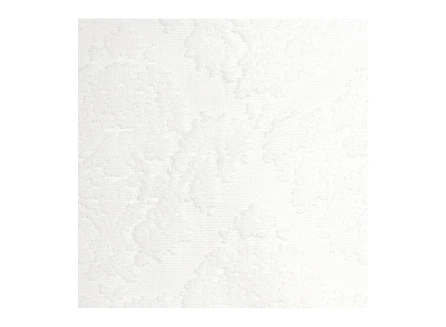 "Mathilde M" badhanddoek Broderie - wit - 70 x 140 cm