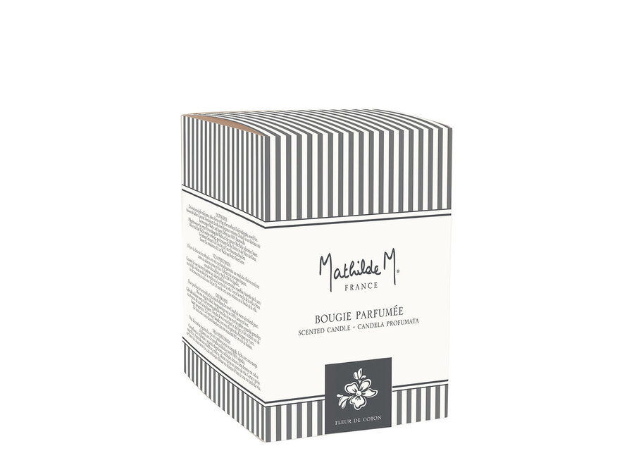 "Mathilde M" geurkaars 260 g - Fleur de coton