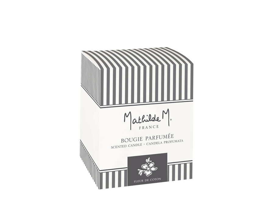 "Mathilde M" geurkaars 125 g - Fleur de coton