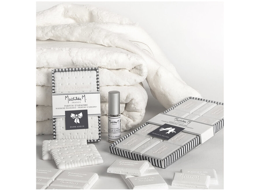 "Mathilde M" wardrobe fragrance "chocolate bar" - Fleur de coton