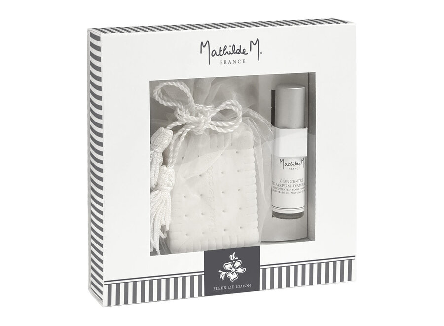 "Mathilde M" kastparfum geschenkset - Fleur de coton