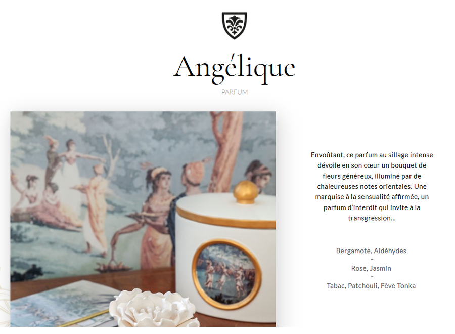 "Mathilde M" Geschenkset geurdoosje - Angélique