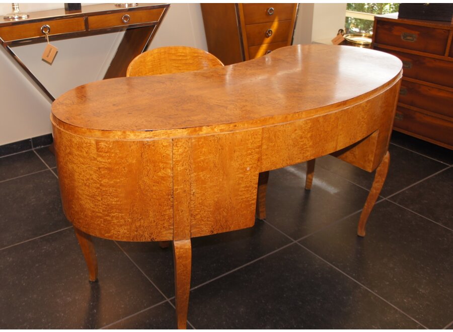 Elegant bureau met bijpassende stoel - Esdoorn fineer