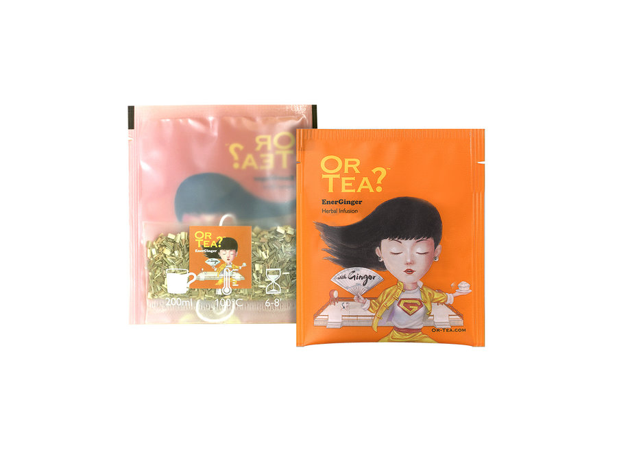 EnerGinger - 10-sachet Box | 草本檸檬薑茶   (Best Before: 28-07-2023)