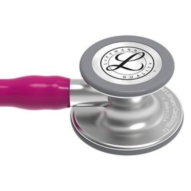 Littmann Cardiology IV stethoscoop, frambooskleurige slang