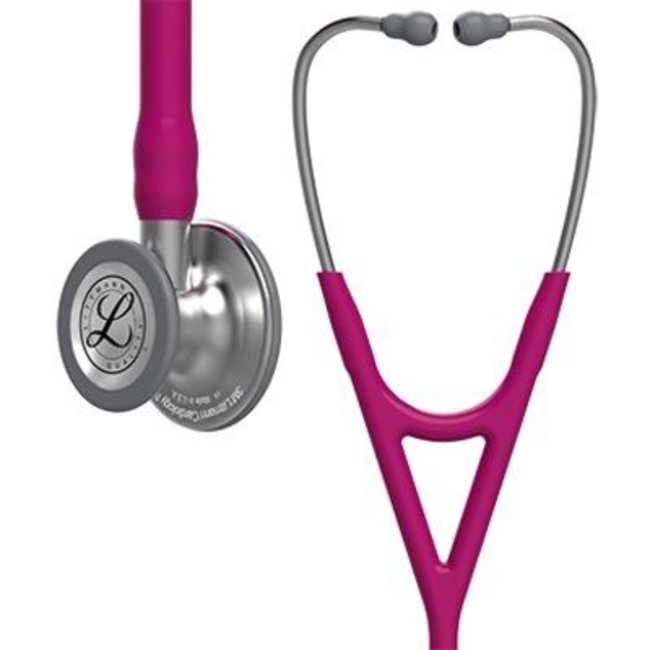Littmann Cardiology IV stethoscoop, frambooskleurige slang