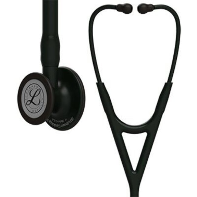 Littmann Cardiology IV stethoscoop, zwarte slang, Black Edition