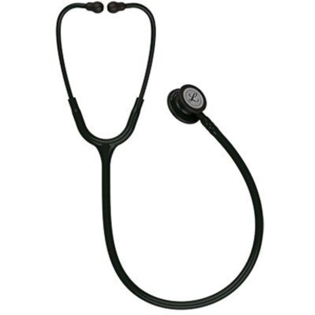 3M Littmann Classic III stethoscoop, Black Edition, Zwarte slang