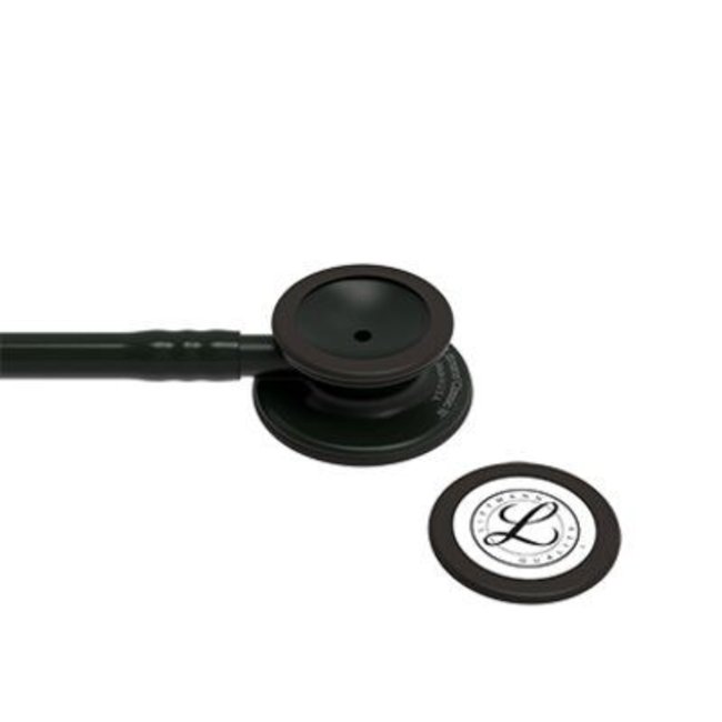 3M Littmann Classic III stethoscoop, Black Edition, Zwarte slang