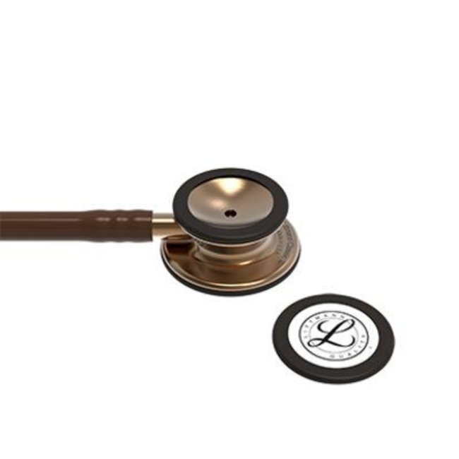 Littmann Classic III stethoscoop, koper afwerking, chocoladebruine slang