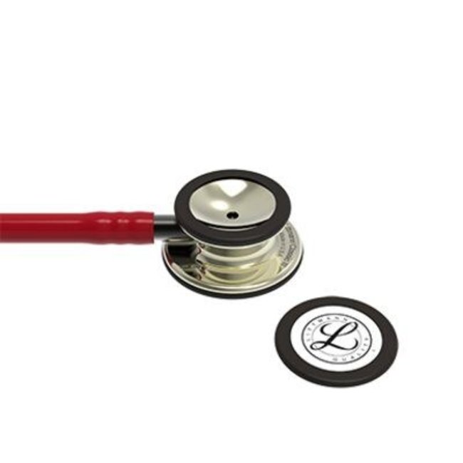 Littmann Classic III stethoscoop, champagne afwerking, bordeaux slang