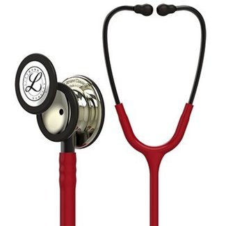 Littmann Littmann Classic III stethoscoop, champagne afwerking, bordeaux slang